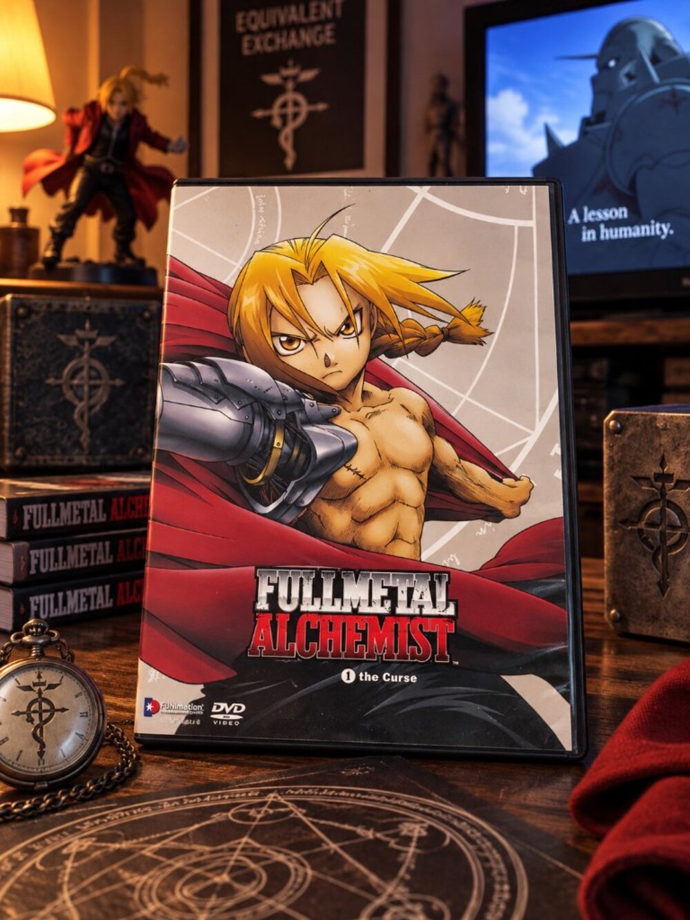 Fullmetal Alchemist Vol. 1 The Curse (DVD, Region 1) Very Good condition!